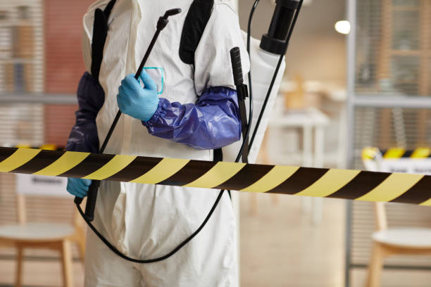 Professional Biohazard Cleanup technician working in Rochester, MI